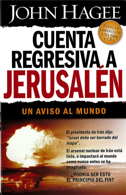 Book cover of Cuenta regresiva a Jerusalén: Un aviso al mundo