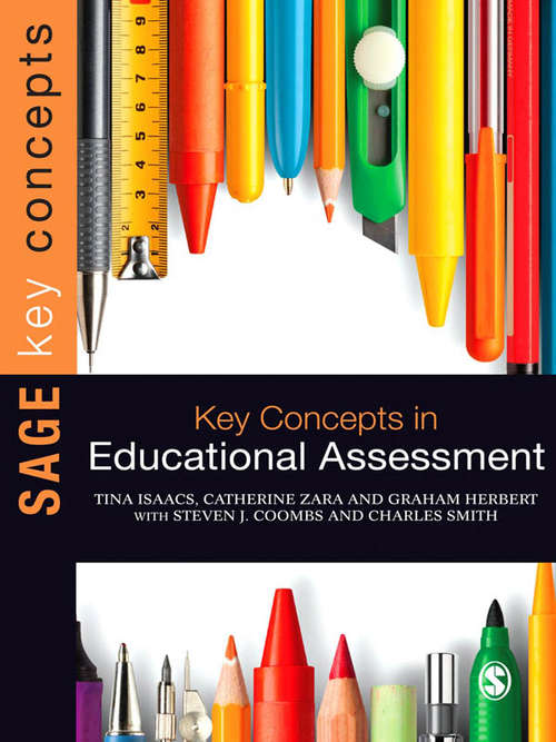 Book cover of Key Concepts in Educational Assessment (SAGE Key Concepts series)