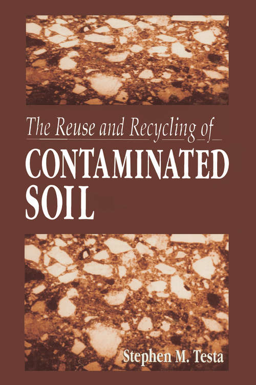 Book cover of The Reuse and Recycling of Contaminated Soil