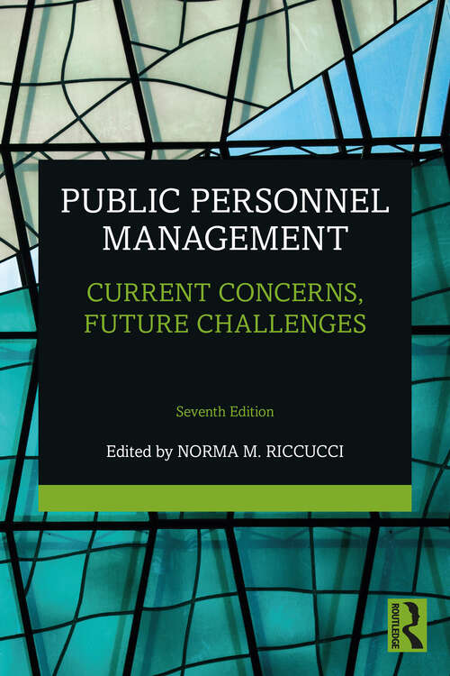 Book cover of Public Personnel Management: Current Concerns, Future Challenges (6)