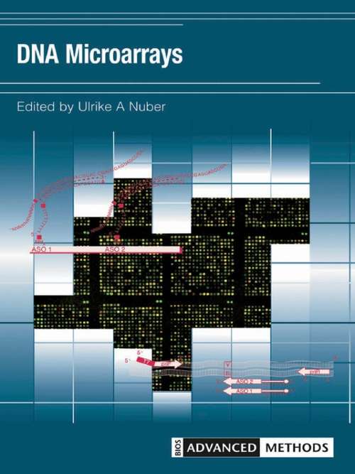 Book cover of DNA Microarrays (Advanced Methods)