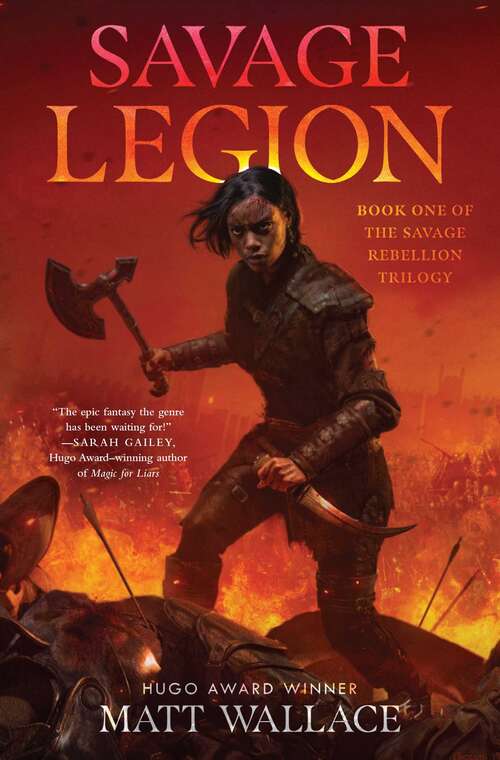 Book cover of Savage Legion (Savage Rebellion #1)