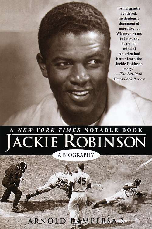 Book cover of Jackie Robinson: A Biography