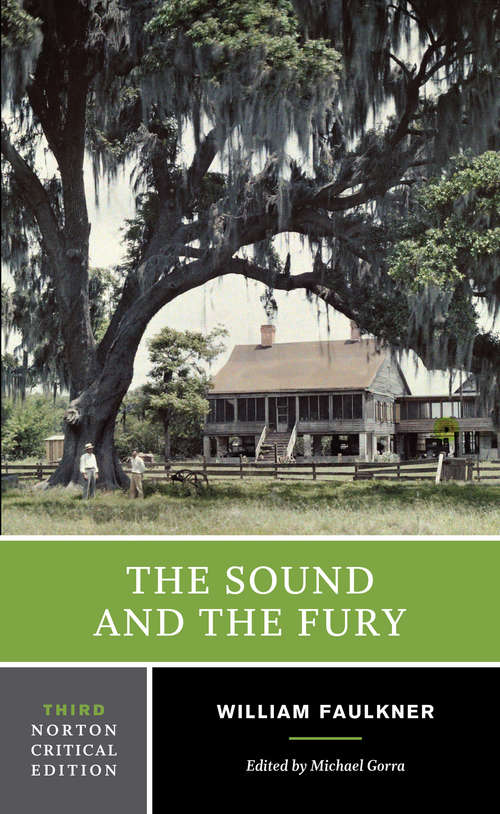 Book cover of The Sound and the Fury