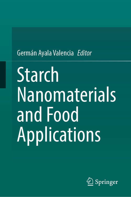 Book cover of Starch Nanomaterials and Food Applications (2024)