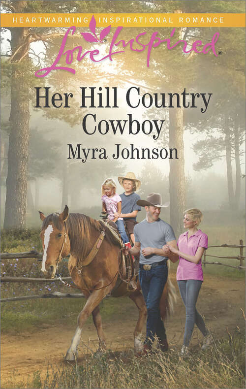 Book cover of Her Hill Country Cowboy (Large Type (dtc) Li Trade Ser.)