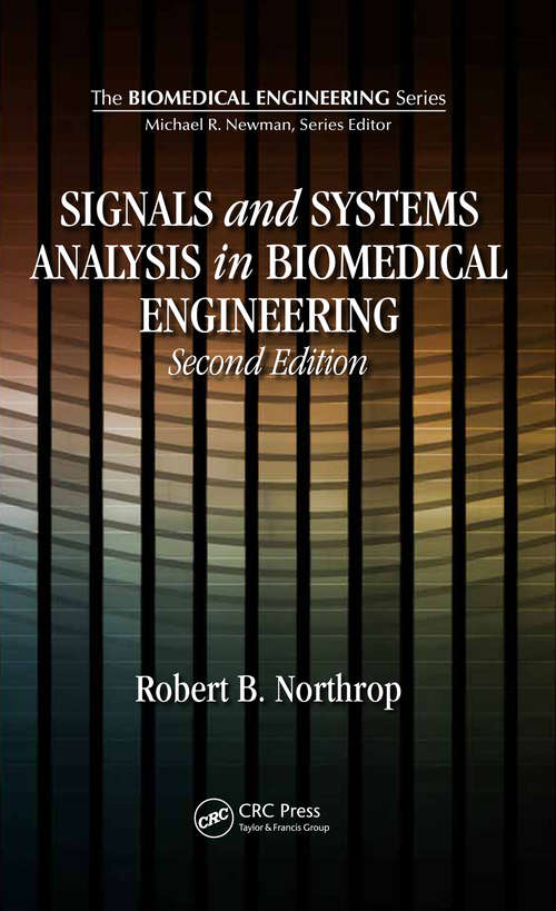 Book cover of Signals and Systems Analysis In Biomedical Engineering (Biomedical Engineering)