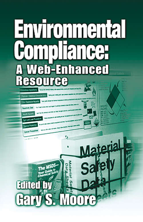 Book cover of Environmental Compliance: A Web-Enhanced Resource