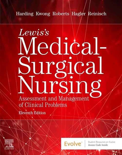 Book cover of Lewis's Medical-surgical Nursing: Assessment And Management Of Clinical Problems, Single Volume (11)