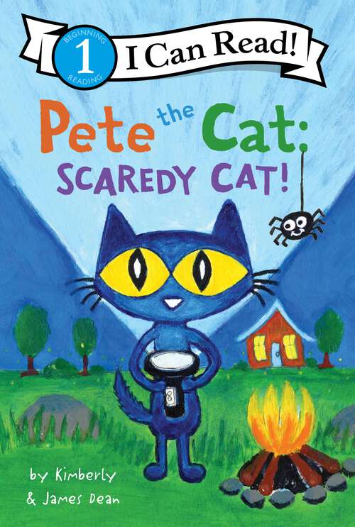 Book cover of Pete the Cat: Scaredy Cat! (I Can Read Level 1)