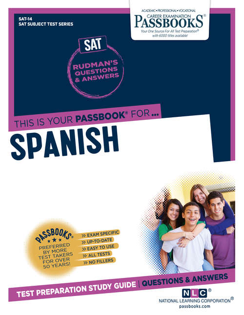 Book cover of SPANISH: Passbooks Study Guide (College Board SAT Subject Test Series: Dantes-6)