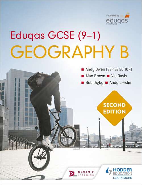 Book cover of Eduqas GCSE (9-1) Geography B Second Edition