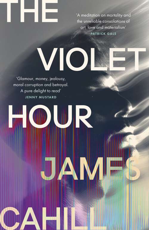 Book cover of The Violet Hour: 'A meditation on mortality and the unreliable consolations of art, love and materialism' Patrick Gale