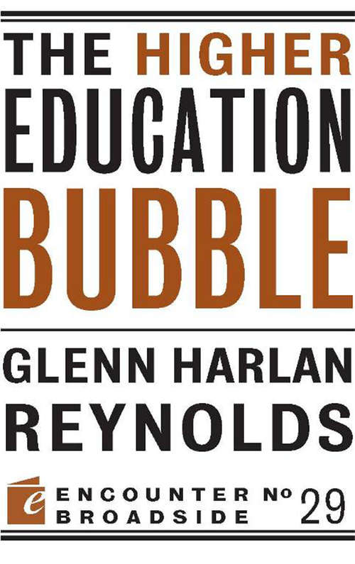 Book cover of The Higher Education Bubble