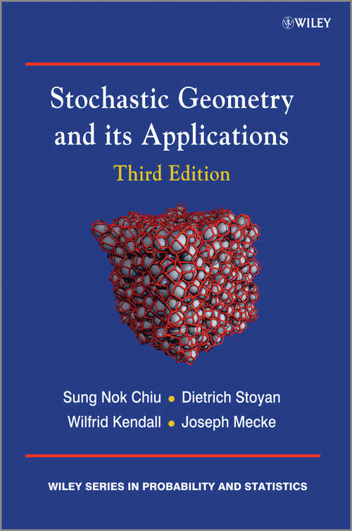 Book cover of Stochastic Geometry and Its Applications
