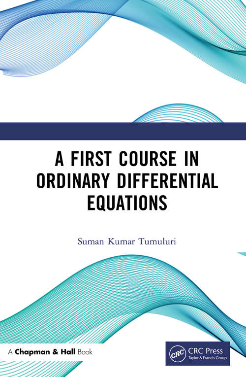 Book cover of A First Course in Ordinary Differential Equations