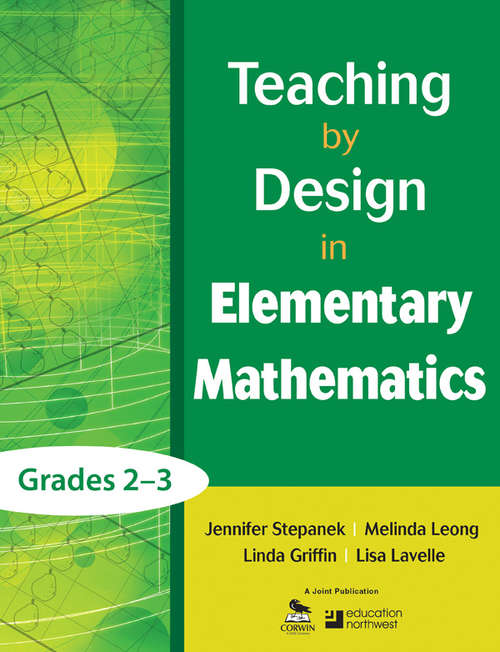 Book cover of Teaching by Design in Elementary Mathematics, Grades 2–3