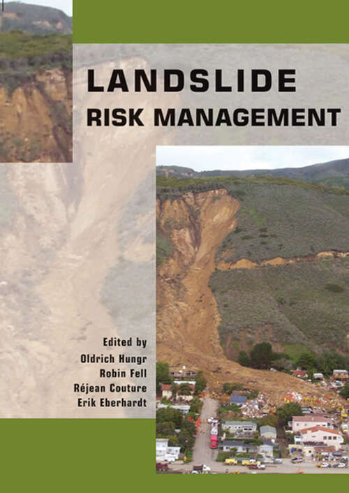 Book cover of Landslide Risk Management (1)