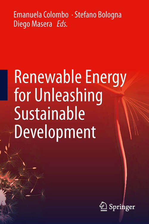 Book cover of Renewable Energy for Unleashing Sustainable Development