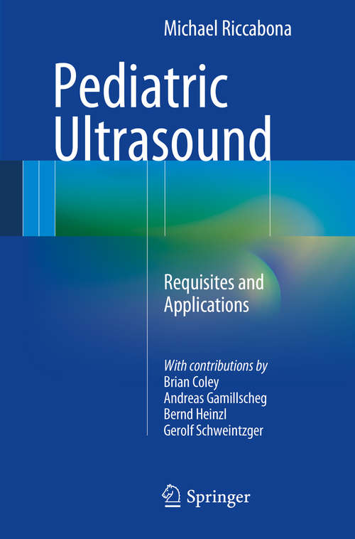 Book cover of Pediatric Ultrasound