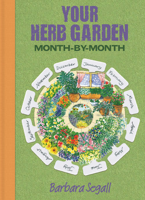 Book cover of Herb Garden month by month: Month-by-month (Month-by-Month)