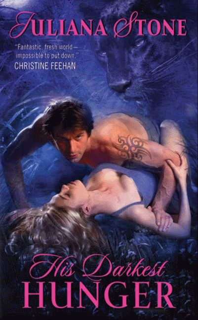 Book cover of His Darkest Hunger (Jaguar Warrior #1)