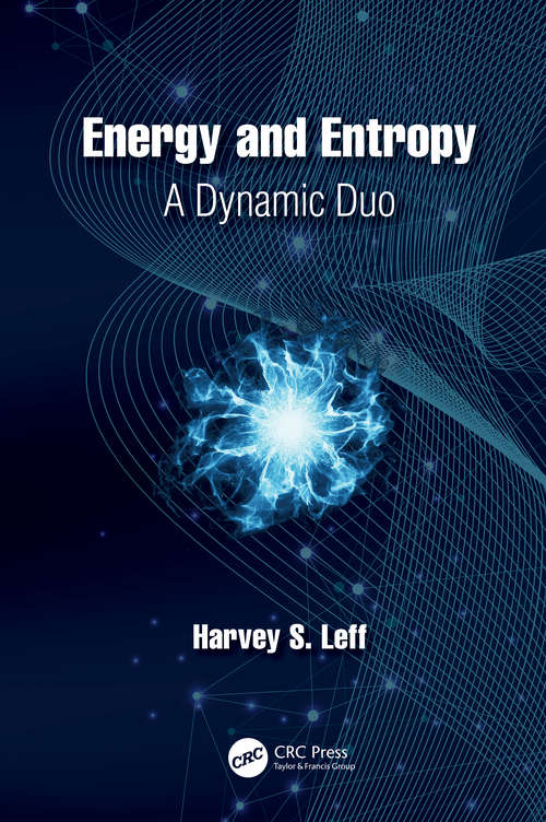 Book cover of Energy and Entropy: A Dynamic Duo
