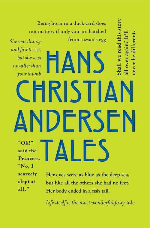 Book cover of Hans Christian Andersen Tales: The Ugly Duckling, Thumbelina, And Other Stories (Wordsworth Classics)