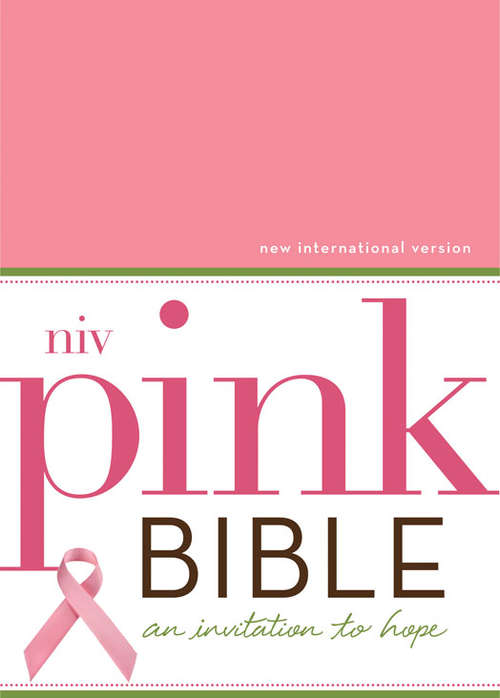 Book cover of The NIV Pink Bible: An Invitation to Hope