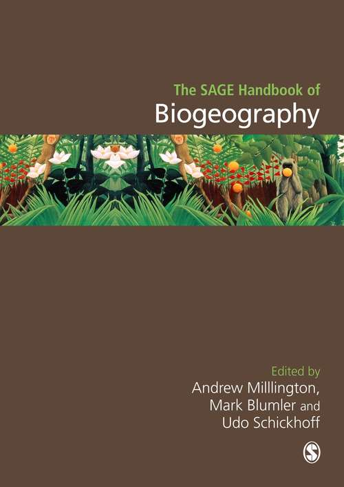 Book cover of The SAGE Handbook of Biogeography