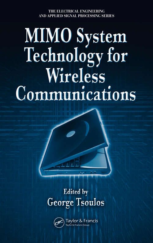 Book cover of MIMO System Technology for Wireless Communications (Electrical Engineering & Applied Signal Processing Series)