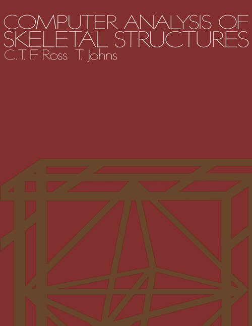 Book cover of Computer Analysis of Skeletal Structures