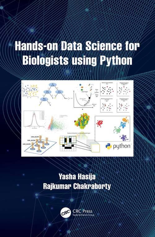 Book cover of Hands on Data Science for Biologists Using Python