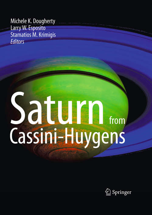Book cover of Saturn from Cassini-Huygens