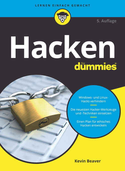 Book cover of Hacken für Dummies (5. Auflage) (Für Dummies)