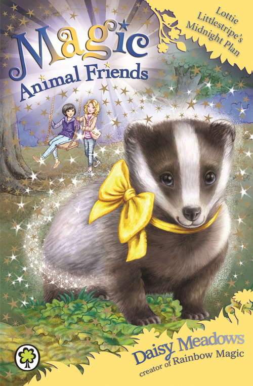 Book cover of Lottie Littlestripe's Midnight Plan: Book 15 (Magic Animal Friends #15)