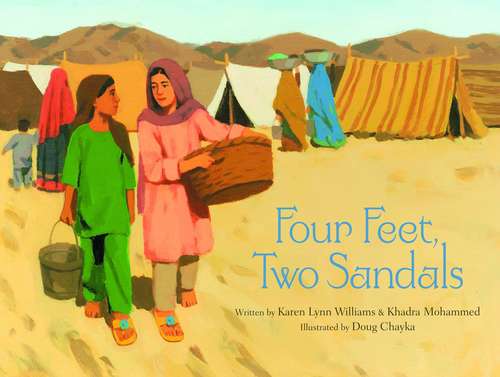 Book cover of Four Feet, Two Sandals