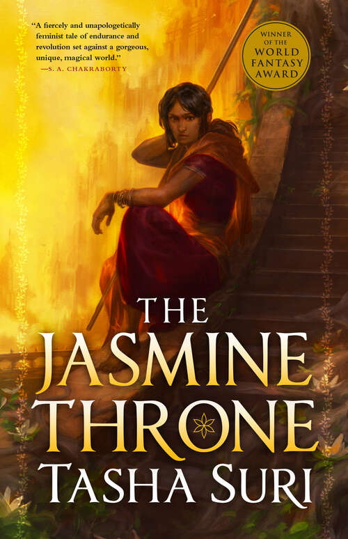 Book cover of The Jasmine Throne (The Burning Kingdoms #1)