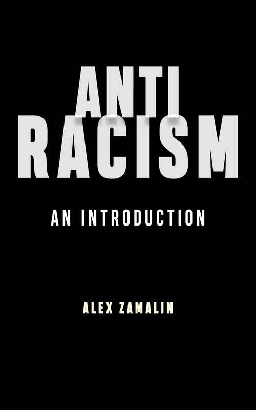 Book cover of Antiracism: An Introduction