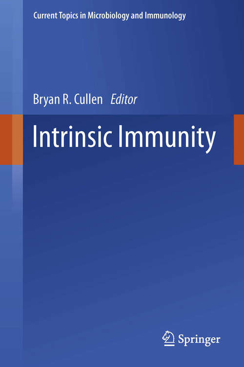 Book cover of Intrinsic Immunity