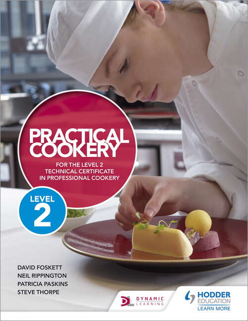 Book cover of Practical Cookery for the Level 2 Technical Certificate in Professional Cookery