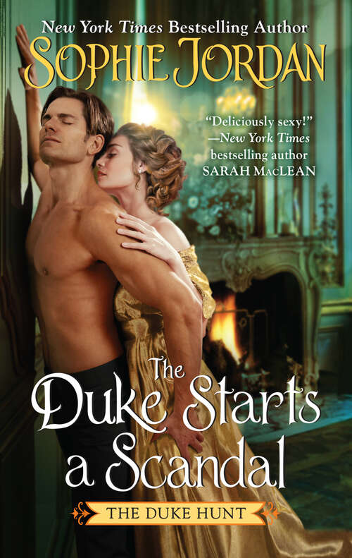 Book cover of The Duke Starts a Scandal: A Novel (Duke Hunt #4)