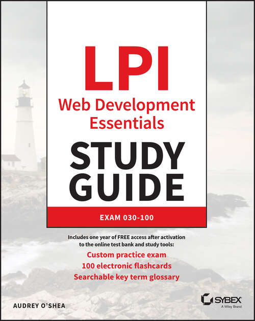 Book cover of LPI Web Development Essentials Study Guide: Exam 030-100