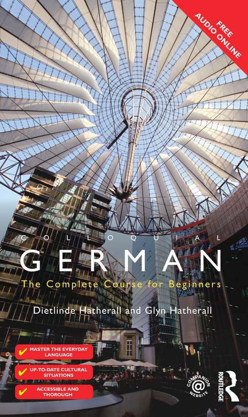 Book cover of Colloquial German: The Complete Course For Beginners (2) (Colloquial Ser.)