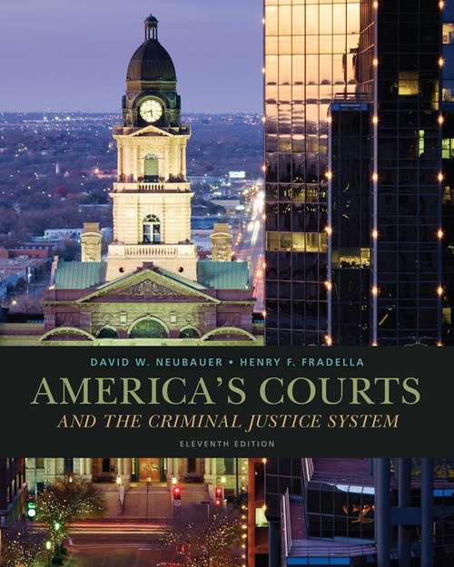 Book cover of America's Courts And The Criminal Justice System (Eleventh Edition)