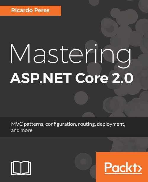 Book cover of Mastering ASP.NET Core 2.0