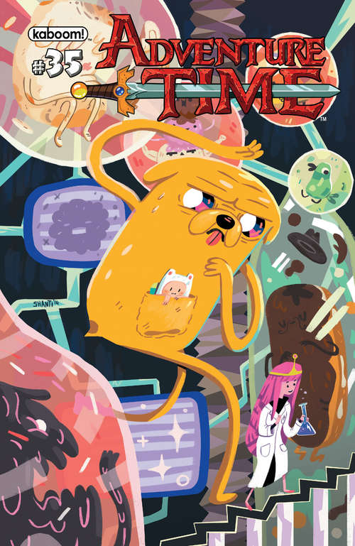 Book cover of Adventure Time (Planet of the Apes #35)