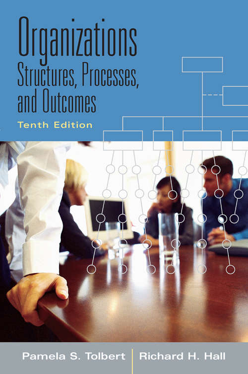 Book cover of Organizations: Structures, Processes and Outcomes (Oxford Handbooks In Business And Management C Ser.)