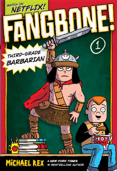 Book cover of Fangbone! Third-Grade Barbarian