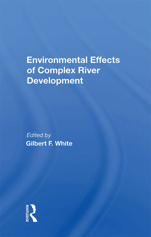 Book cover of Environmental Effect/h: International Experience
